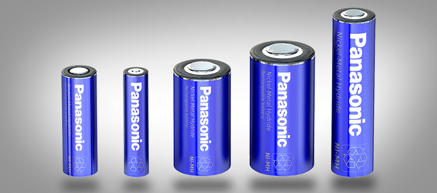 Panasonic NiMH-akkukennot