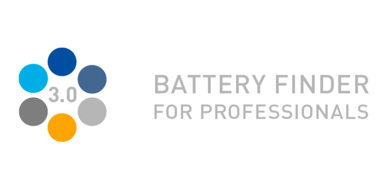 Panasonic Battery Finder