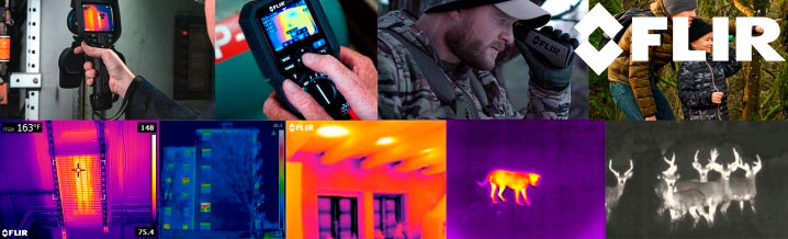 Flir lämpökamera banneri