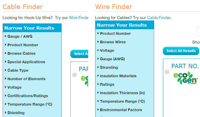 Alpha Wire Cable Finder ja Wire Finder