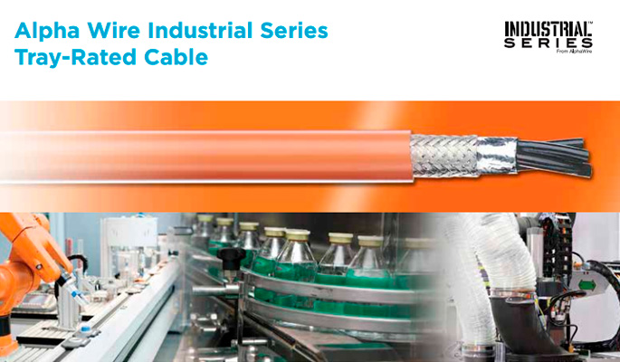 Alpha Wire Industrial Series, kaapelit teollisuusympäristöihin