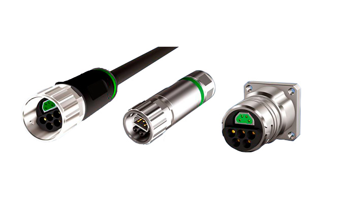 CONEC SuperCon® Ethernet ja Power –hybridiliittimet, IP67 ja  Bayonet-lukitus