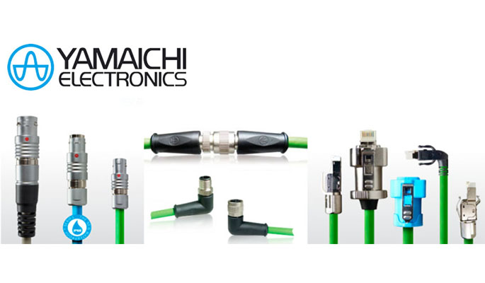 Yamaichi Electronics pyöröliittimiä ja adaptereita