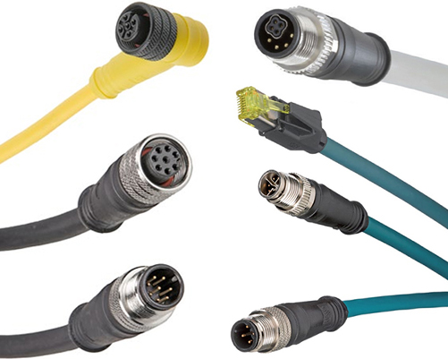 Molex M12 valmiskaapelit