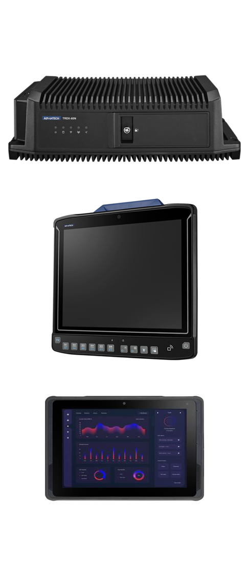 Advantech teollisuustietokone paneeli-PC näyttö