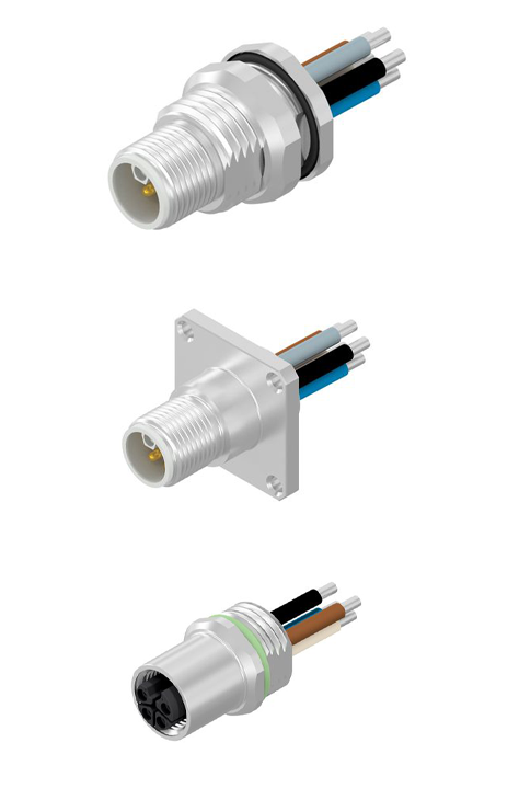 Conec L-code M12 connectors