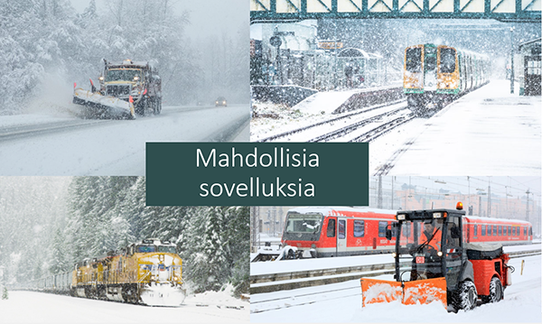 Sovellusvaihtoehtoja kosketusnäytölle