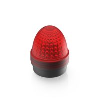 [1.69.010.002/1300] RAFI 1.69.010.002/1300 Tilted Diamond+ merkkivalaisin, 24 voltin jännite, kehys punainen, Cage Clamp®.