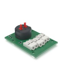 RAFI 5.00.100.222/0100 E-BOX modulaarinen, hätäpysäytyskosketinmoduuli, 35 V, 2 NC, LED punainen