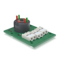 RAFI 5.00.100.239/0100 E-BOX modulaarinen, vakiokosketinmoduuli, 35 V, 1 NC + 1 NO, LED valkoinen.