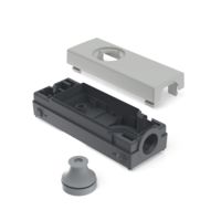 [1.20.810.407/0000] RAFI 1.20.810.407/0000 E-BOX modulaarinen, kotelo, 250 V, 22,3 mm, M20 pohjaan, vaaleanharmaa