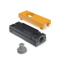 [1.20.810.409/0000] RAFI 1.20.810.409/0000 E-BOX modulaarinen, kotelo, 250 V, 22,3 mm, M20 pohjassa, keltainen.