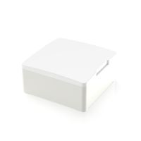 [5.05.512.021/2200] RAFI 5.05.512.021/2200 - MICON 5 nelikulmainen mäntä 18mm mekaaninen pysäytysraja valkoinen GH 9,55mm
