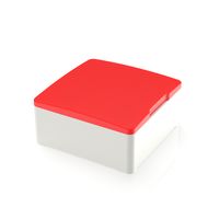 RAFI 5.05.512.021/2300 - MICON 5 nelikulmainen mäntä 18mm mekaaninen pysäytysraja punainen GH 9,55mm