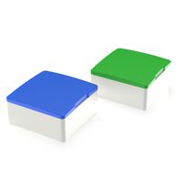 RAFI 5.05.512.022/2600 - MICON 5 Nelikulmainen mäntä 18mm mekaaninen pysäytysraja sininen GH 12,5mm
