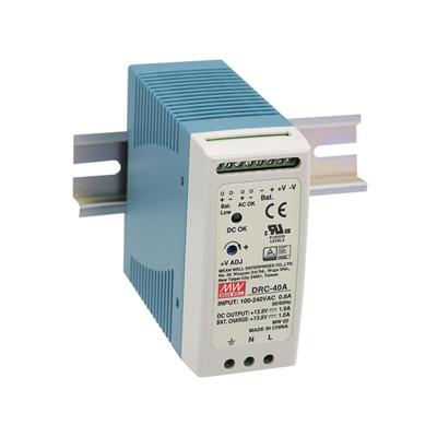 [DRC-40A] MEAN WELL DRC-40A - Teholähde DIN-kisko +13.8V 1.9A +13.8V 1A