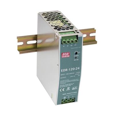 MEAN WELL EDR-120-48 - Teholähde DIN-kisko 48V 2.5A 120W