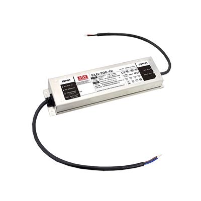 MEAN WELL ELG-200-24DA-3Y Lähtö +24V8.4A LED Teholähde