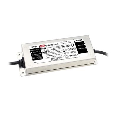 MEAN WELL ELG-75-24DA-3Y Lähtö +24V3.15A LED Teholähde