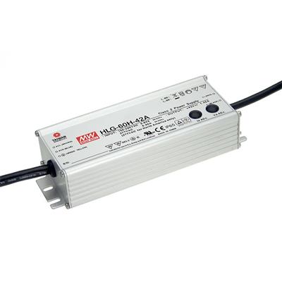 MEAN WELL HLG-60H-42 42V 1.45A LED Teholähde