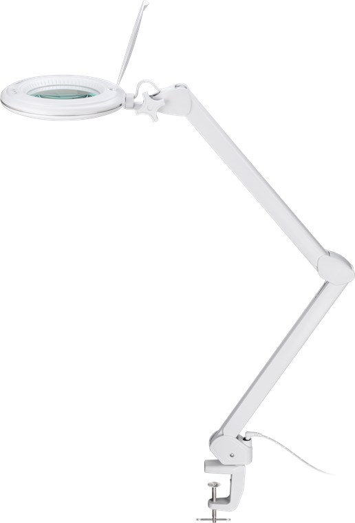 [60364] SUURENNUSLASIVALAISIN 10W 800 lm - KIRKKAUS JA VALON VÄRI SÄÄDETTÄVISSÄ - 127 mm LASILINSSI - 1.75x SUURENNUS - 3 DIOPTERIA
