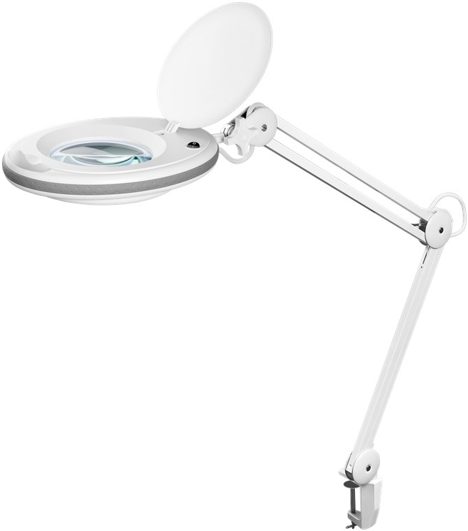 [60361] SUURENNUSLASIVALAISIN 8W LED 650 lm - 127 mm LASI LINSSI - 1.75x SUURENNOS - 3 DIOPTERIA
