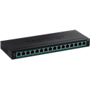 TRENDNET TPE-TG160H - 16-porttinen Gigabit PoE+ kytkin 123W