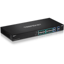 TRENDNET TPE-TG182F - 18-porttinen Gigabit High Power PoE+ -kytkin 440W