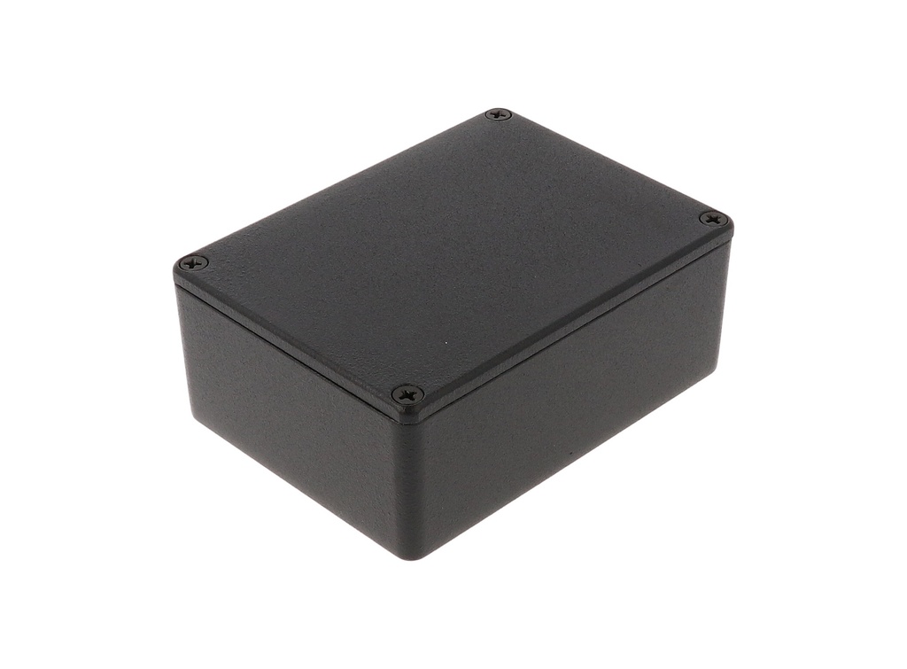 HAMMOND 1590SBK Painevalettu Alumiinikotelo 110.5x82.4x44 Musta, IP54