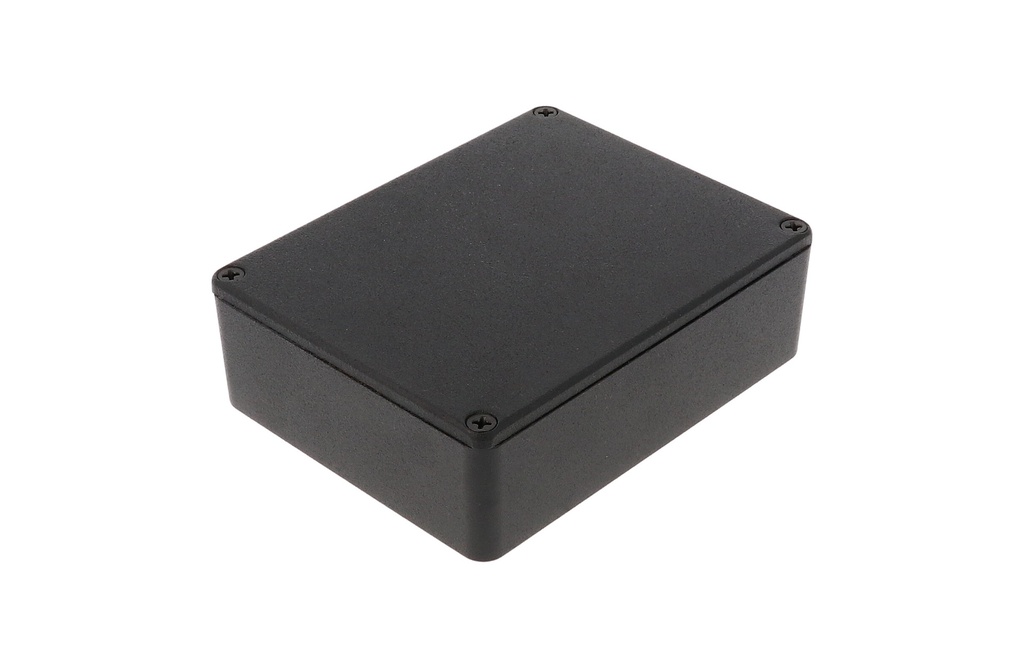 [1590BB2BK] HAMMOND 1590BB2BK Painevalettu Alumiinikotelo 119x94x38 Musta, IP54