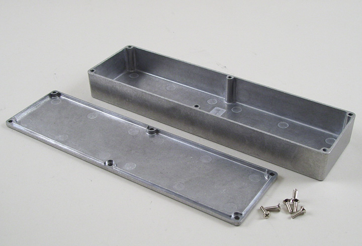 HAMMOND 1590BX2 Painevalettu Alumiinikotelo 254x70x34.5mm Alumiini IP54