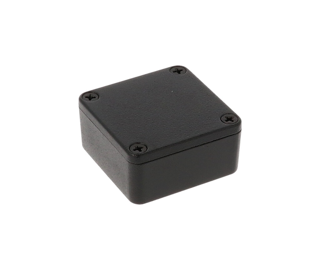 [1590LBBK] HAMMOND 1590LBBK Painevalettu Alumiinikotelo 50.5x50.5x31 Musta, IP54