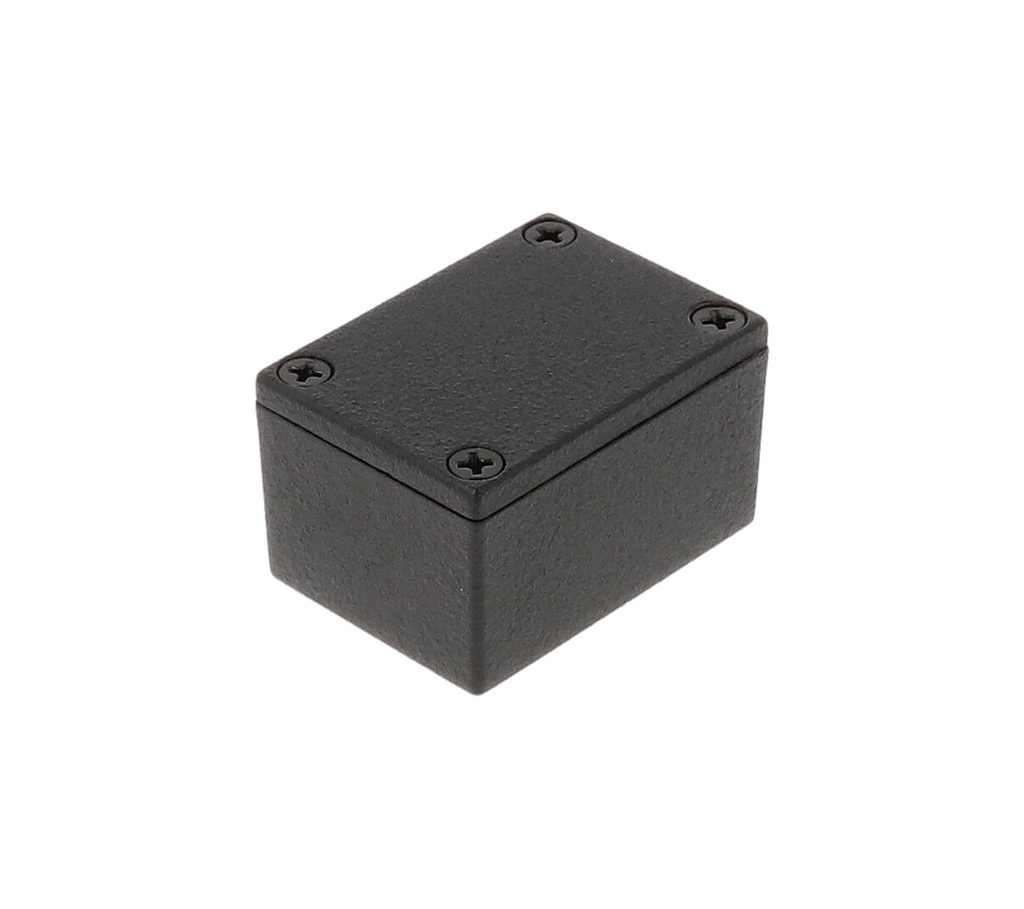 HAMMOND 1590HBK Painevalettu Alumiinikotelo 52.5x38x31 Musta, IP54