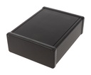 HAMMOND 1455Q1601BK Suulakepuristettu Alumiinikotelo 160x125x51.5mm Musta anodisoitu IP54