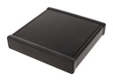 HAMMOND 1455R1601BK Suulakepuristettu Alumiinikotelo 160x165x30.5 Musta anodisoitu IP54