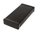 HAMMOND 1455J1601BK Suulakepuristettu Alumiinikotelo 160x78x27mm Musta anodisoitu IP54