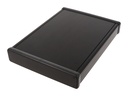 HAMMOND 1455R2201BK Suulakepuristettu Alumiinikotelo 220x165x30.5 Musta anodisoitu IP54