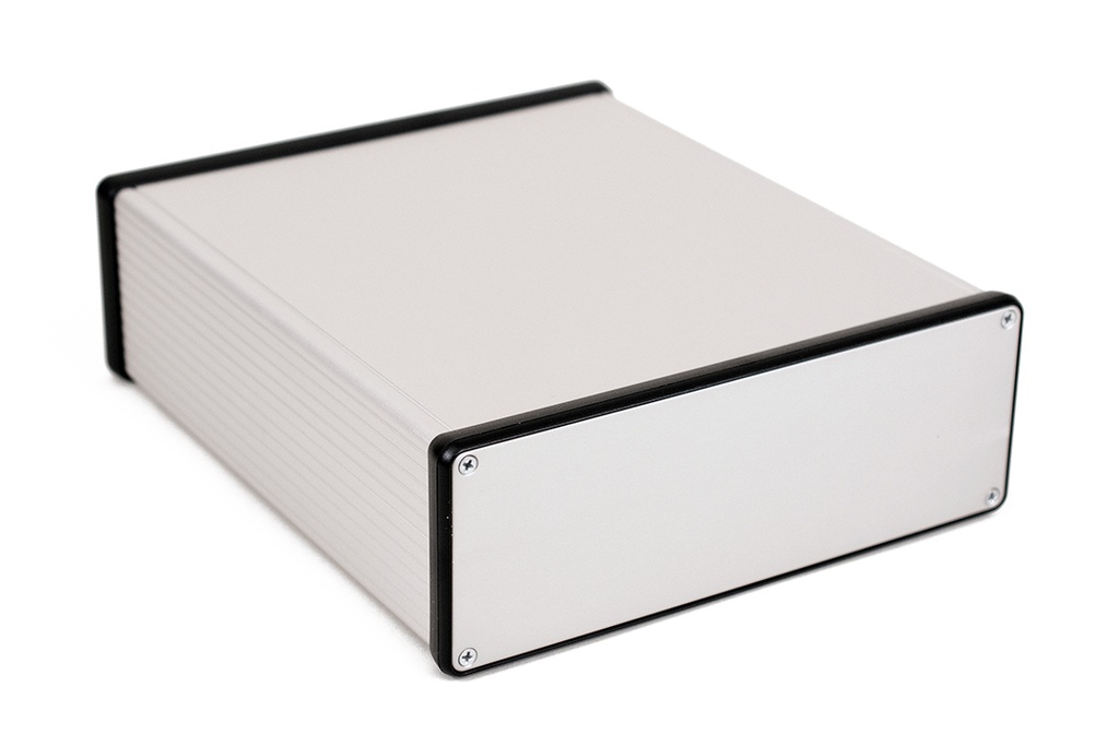 [1455U2201] HAMMOND 1455U2201 Suulakepuristettu Alumiinikotelo 220x191x66mm Anodisoitu Alumiini IP54