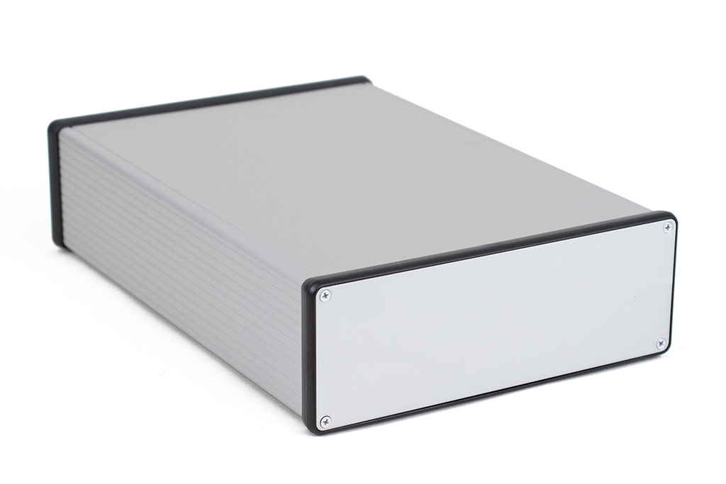 HAMMOND 1455U2801 Suulakepuristettu Alumiinikotelo 280x191x66mm Anodisoitu Alumiini IP54