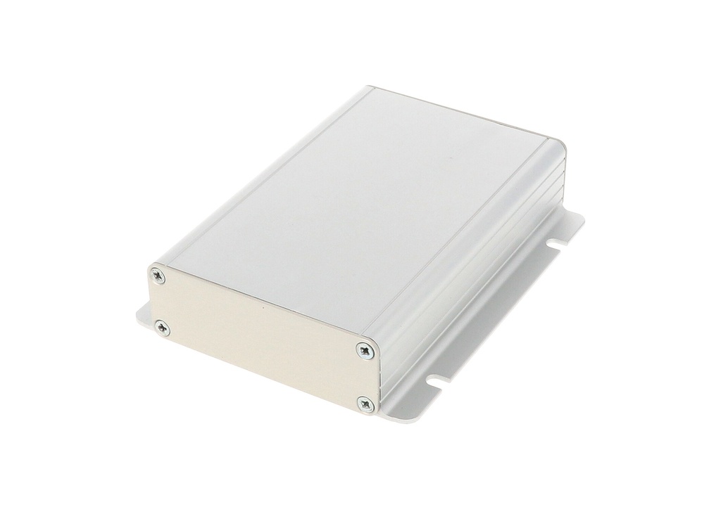 [1455JF1201] HAMMOND 1455JF1201 Suulakepuristettu Alumiinikotelo + sivuasennuslaipat 120x78x27 Anodisoitu Alumiini IP54