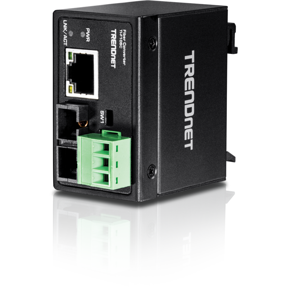 [TI-F10SC] TRENDNET TI-F10SC - Teollinen 100Base-FX Multi-mode SC-kuitumuunnin 2km