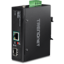 TRENDNET TI-UF11SFP - Teollinen SFP to Gigabit UPoE -mediamuunnin