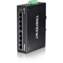 TRENDNET TI-G80 - 8-porttinen teollinen Gigabit DIN-kiskokytkin