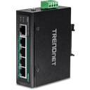 TRENDNET TI-PG50 - 5-porttinen teollinen Gigabit PoE + DIN-kiskokytkin