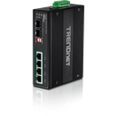 TRENDNET TI-PG62B - 6-porttinen teollinen Gigabit PoE+ -kytkin