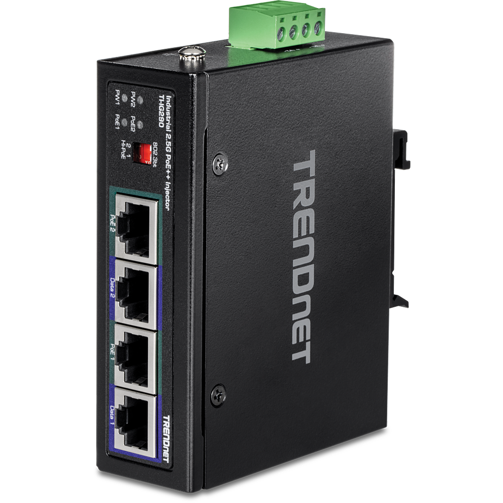[TI-IG290] TRENDNET TI-IG290 - Teollinen Gigabit PoE+ -injektori