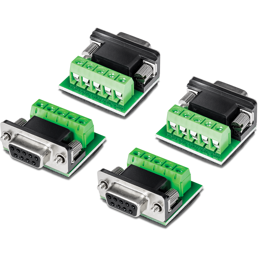TRENDNET TI-S400 - RS232 -> RS422/RS485 sovitin (4-pack)