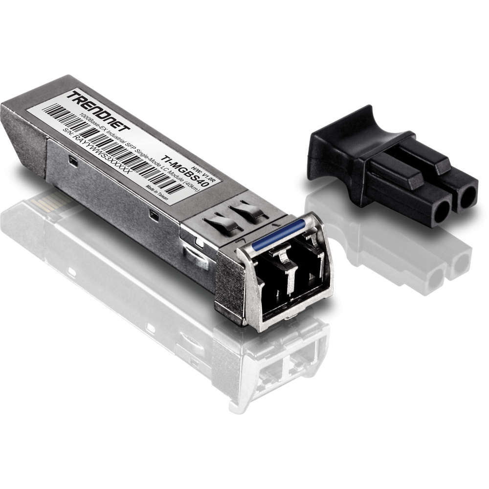 TRENDNET TI-MGBS40 - Teollinen Mini-GBIC Single-Mode LC-moduuli 40km