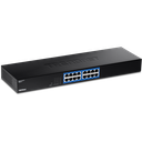 TRENDNET TEG-S17 - 16-porttinen Gigabit-kytkin telineasennus
