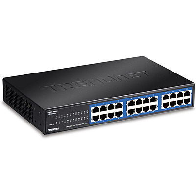 TRENDNET TEG-S24Dg - 24-porttinen Gigabit GREENnet Desktop-kytkin